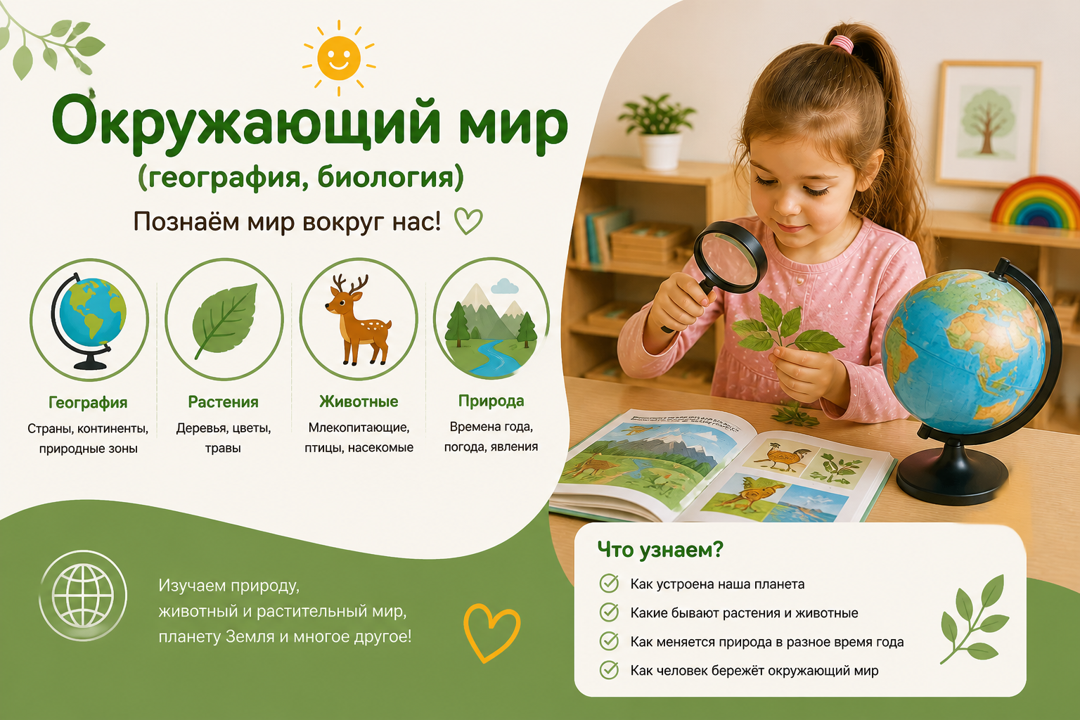 Окружающий мир (география, биология)
