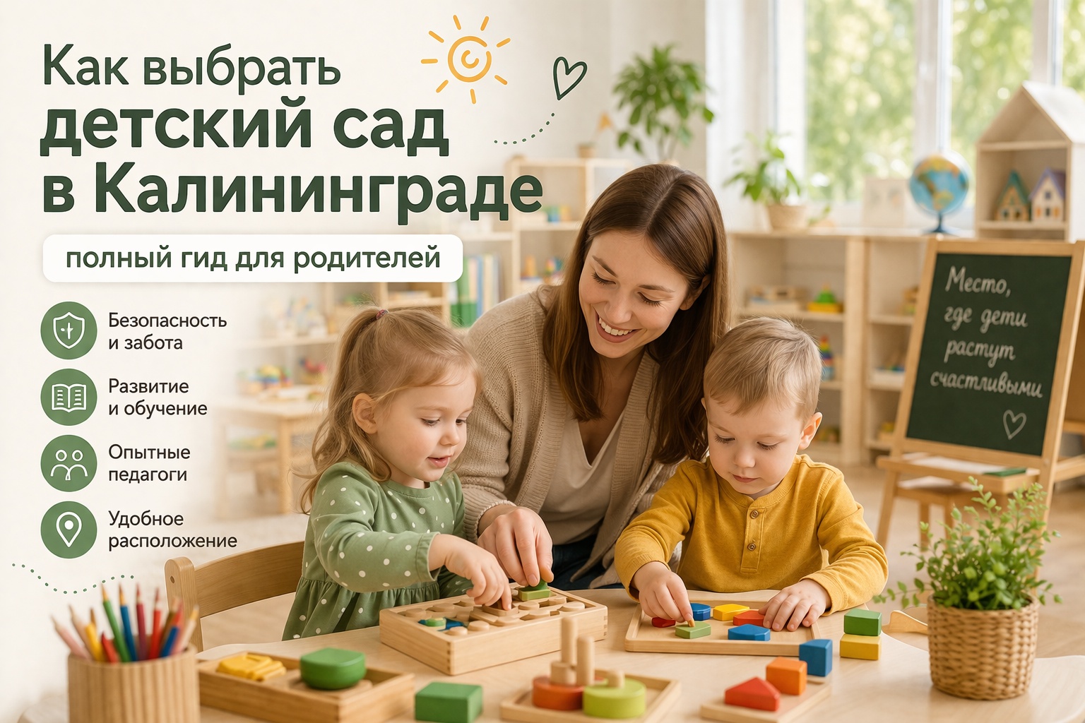 Как выбрать детский сад в Калининграде: полный гид для родителей  